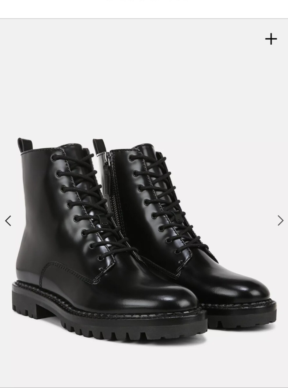 Cabria Leather Lug Boot